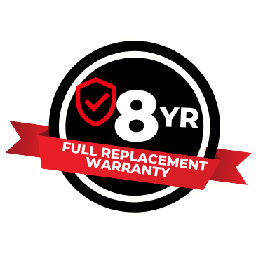 5 Year Full Replacement Warranty icon